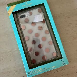 Kate Spade NEW Pink Polka Dot iPhone 6 Plus & 7 Plus Case